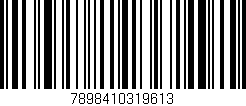 Código de barras (EAN, GTIN, SKU, ISBN): '7898410319613'