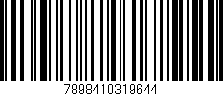 Código de barras (EAN, GTIN, SKU, ISBN): '7898410319644'