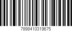 Código de barras (EAN, GTIN, SKU, ISBN): '7898410319675'