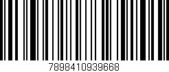 Código de barras (EAN, GTIN, SKU, ISBN): '7898410939668'