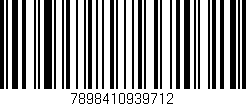 Código de barras (EAN, GTIN, SKU, ISBN): '7898410939712'