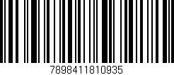 Código de barras (EAN, GTIN, SKU, ISBN): '7898411810935'