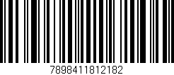 Código de barras (EAN, GTIN, SKU, ISBN): '7898411812182'
