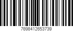 Código de barras (EAN, GTIN, SKU, ISBN): '7898412653739'