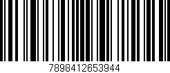 Código de barras (EAN, GTIN, SKU, ISBN): '7898412653944'