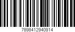 Código de barras (EAN, GTIN, SKU, ISBN): '7898412940914'