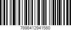 Código de barras (EAN, GTIN, SKU, ISBN): '7898412941560'