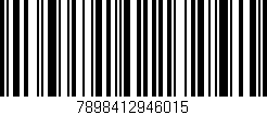 Código de barras (EAN, GTIN, SKU, ISBN): '7898412946015'