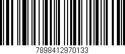 Código de barras (EAN, GTIN, SKU, ISBN): '7898412970133'