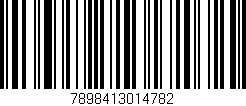Código de barras (EAN, GTIN, SKU, ISBN): '7898413014782'