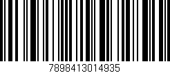 Código de barras (EAN, GTIN, SKU, ISBN): '7898413014935'