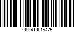 Código de barras (EAN, GTIN, SKU, ISBN): '7898413015475'
