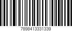 Código de barras (EAN, GTIN, SKU, ISBN): '7898413331339'