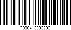 Código de barras (EAN, GTIN, SKU, ISBN): '7898413333203'