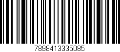 Código de barras (EAN, GTIN, SKU, ISBN): '7898413335085'
