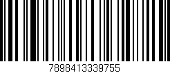 Código de barras (EAN, GTIN, SKU, ISBN): '7898413339755'