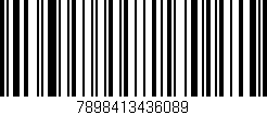 Código de barras (EAN, GTIN, SKU, ISBN): '7898413436089'