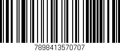 Código de barras (EAN, GTIN, SKU, ISBN): '7898413570707'