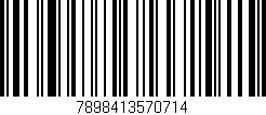Código de barras (EAN, GTIN, SKU, ISBN): '7898413570714'