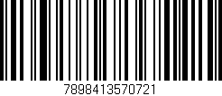 Código de barras (EAN, GTIN, SKU, ISBN): '7898413570721'