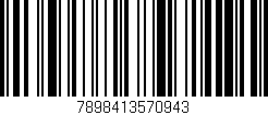 Código de barras (EAN, GTIN, SKU, ISBN): '7898413570943'