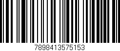 Código de barras (EAN, GTIN, SKU, ISBN): '7898413575153'