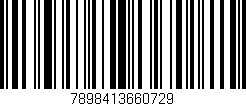 Código de barras (EAN, GTIN, SKU, ISBN): '7898413660729'