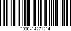 Código de barras (EAN, GTIN, SKU, ISBN): '7898414271214'