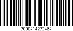 Código de barras (EAN, GTIN, SKU, ISBN): '7898414272464'