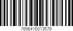 Código de barras (EAN, GTIN, SKU, ISBN): '7898415013578'