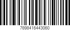 Código de barras (EAN, GTIN, SKU, ISBN): '7898416443060'