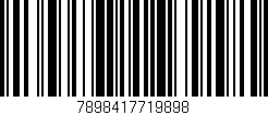 Código de barras (EAN, GTIN, SKU, ISBN): '7898417719898'