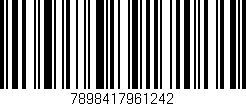 Código de barras (EAN, GTIN, SKU, ISBN): '7898417961242'