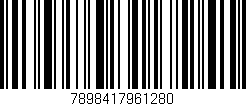Código de barras (EAN, GTIN, SKU, ISBN): '7898417961280'