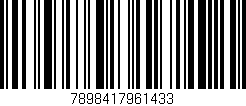 Código de barras (EAN, GTIN, SKU, ISBN): '7898417961433'