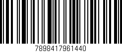 Código de barras (EAN, GTIN, SKU, ISBN): '7898417961440'