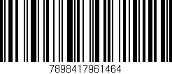 Código de barras (EAN, GTIN, SKU, ISBN): '7898417961464'