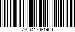 Código de barras (EAN, GTIN, SKU, ISBN): '7898417961488'