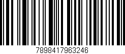 Código de barras (EAN, GTIN, SKU, ISBN): '7898417963246'