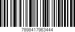 Código de barras (EAN, GTIN, SKU, ISBN): '7898417963444'