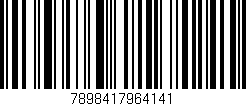 Código de barras (EAN, GTIN, SKU, ISBN): '7898417964141'