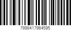 Código de barras (EAN, GTIN, SKU, ISBN): '7898417964595'