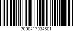Código de barras (EAN, GTIN, SKU, ISBN): '7898417964601'