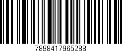 Código de barras (EAN, GTIN, SKU, ISBN): '7898417965288'