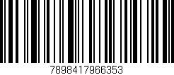 Código de barras (EAN, GTIN, SKU, ISBN): '7898417966353'