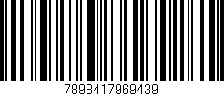 Código de barras (EAN, GTIN, SKU, ISBN): '7898417969439'