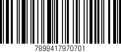 Código de barras (EAN, GTIN, SKU, ISBN): '7898417970701'