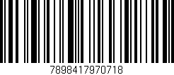 Código de barras (EAN, GTIN, SKU, ISBN): '7898417970718'