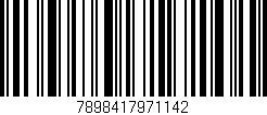 Código de barras (EAN, GTIN, SKU, ISBN): '7898417971142'