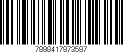 Código de barras (EAN, GTIN, SKU, ISBN): '7898417973597'